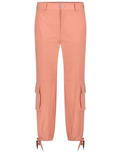 Jane Lushka Cargo pants trend | aprikose - Pink