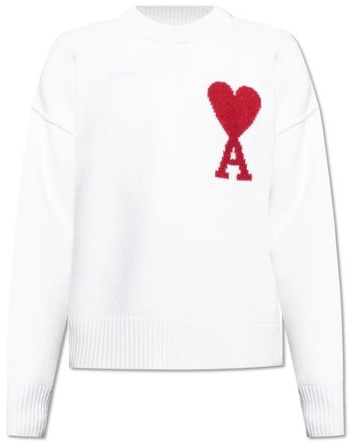 Ami Paris Sweatshirts - Blanc