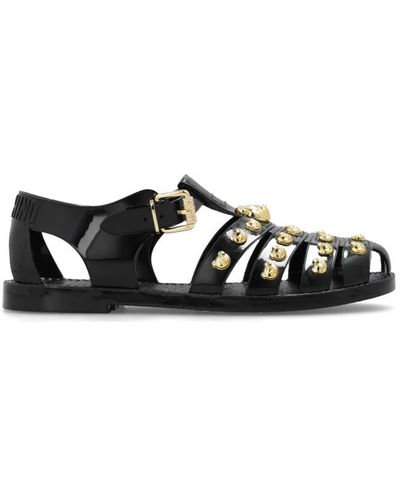 Moschino Shoes > sandals > flat sandals - Noir