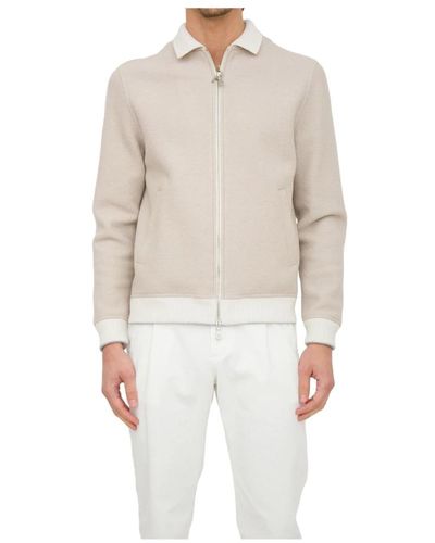Eleventy Sweatshirts & hoodies > zip-throughs - Neutre
