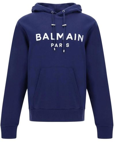 Balmain Sweatshirts & hoodies > hoodies - Bleu