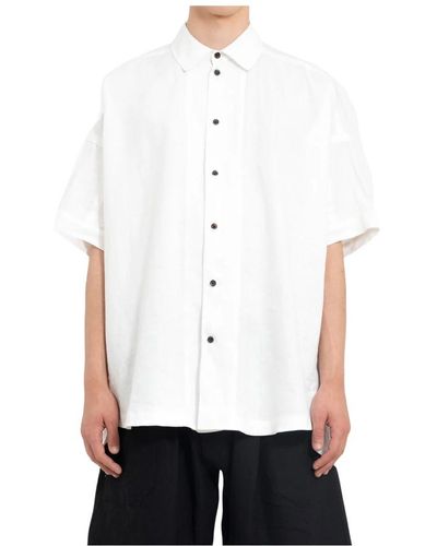 Jan Jan Van Essche Shirts > short sleeve shirts - Blanc