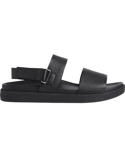Calvin Klein Flat Sandals - Black