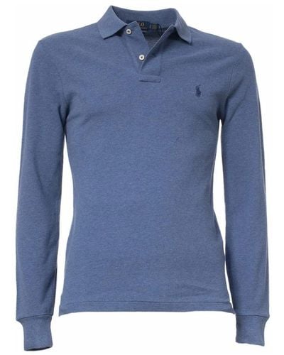 Polo Ralph Lauren Long Sleeve Tops - Blue
