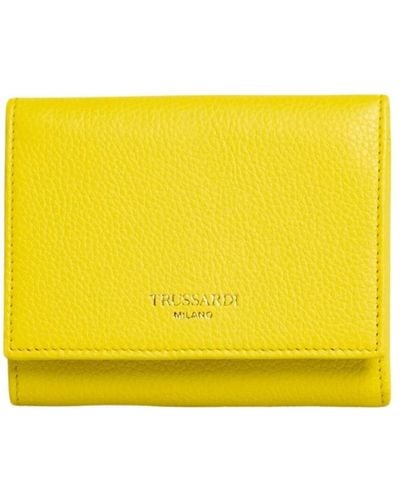 Trussardi Accessories > wallets & cardholders - Jaune