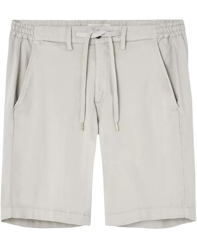 BRIGLIA Bermuda shorts mit kordelzug - Grau