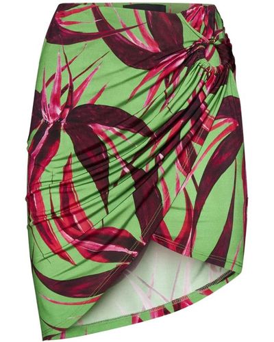 Louisa Ballou Short Skirts - Green