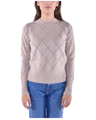 Max Mara Studio Knitwear > round-neck knitwear - Violet