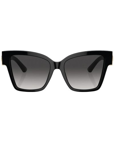 Dolce & Gabbana Quadratische sonnenbrille dg4470 501/8g - Schwarz