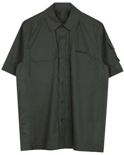 Helmut Lang Short Sleeve Shirts - Green