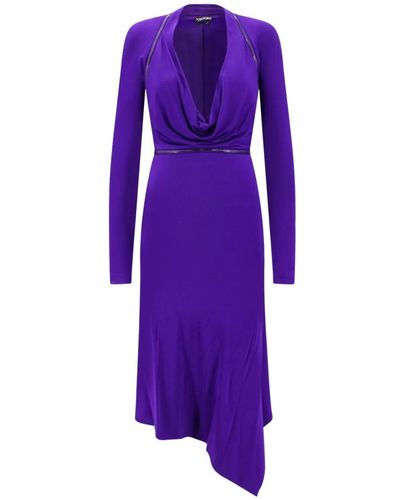 Tom Ford Midi Dresses - Purple