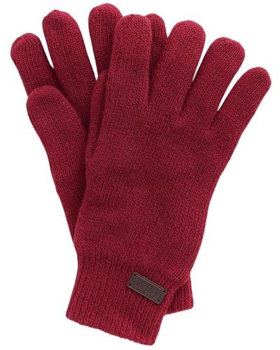 Barbour Gloves - Red