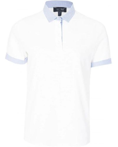 Armani Polo Shirts - White