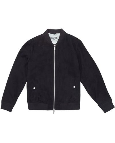 SELECTED Bomber Jackets - Blue