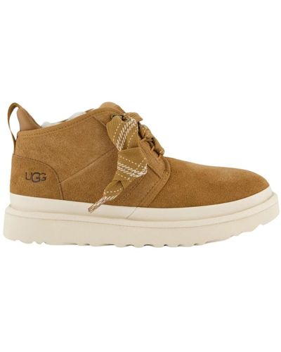 UGG Lace-Up Boots - Brown