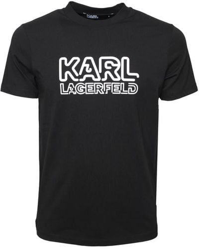 Karl Lagerfeld T-Shirts - Black