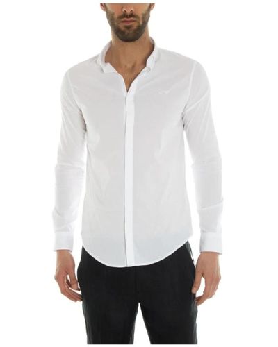 Armani Jeans Formelles Hemd - Weiß