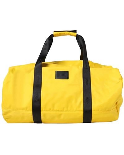 MSGM Weekend Bags - Yellow