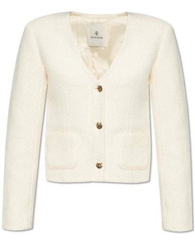 Anine Bing Knitwear > cardigans - Blanc