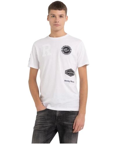 Replay T-Shirts - White