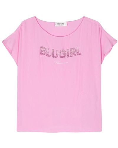 Blugirl Blumarine Pastel lavender tunic - Pink