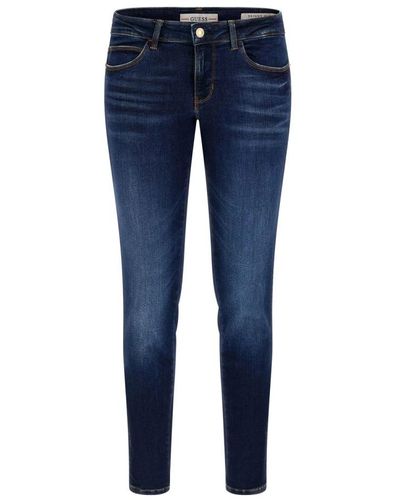 Guess Curve x skinny jeans - Azul