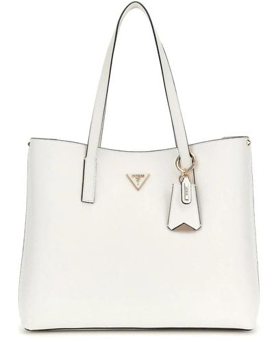 Guess Tote Bags - White