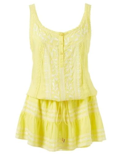 Melissa Odabash Short Dresses - Yellow