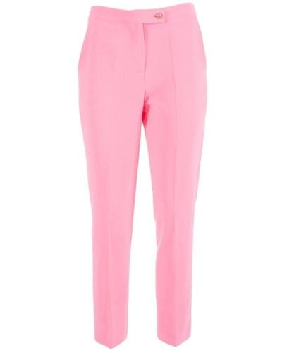 Yes-Zee Trousers > slim-fit trousers - Rose