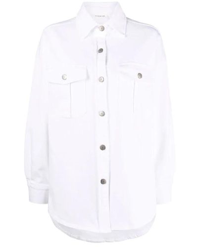 P.A.R.O.S.H. Denim jackets - Blanco