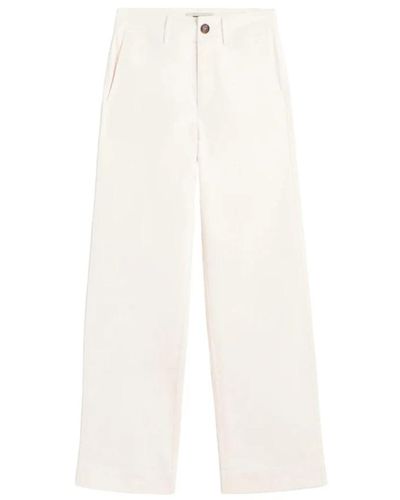 Ecoalf Trousers > straight trousers - Blanc