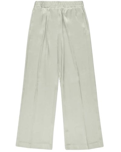 Cruna Trousers > wide trousers - Gris