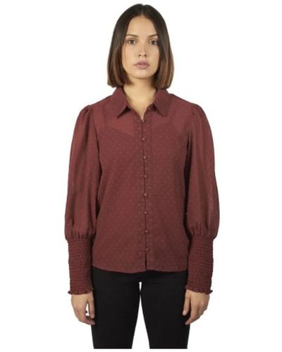 ONLY Camicia in poliestere - Rosso