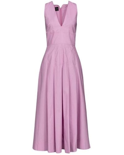 Pinko Maxi Dresses - Purple