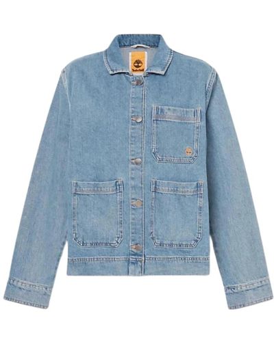 Timberland Jackets > denim jackets - Bleu