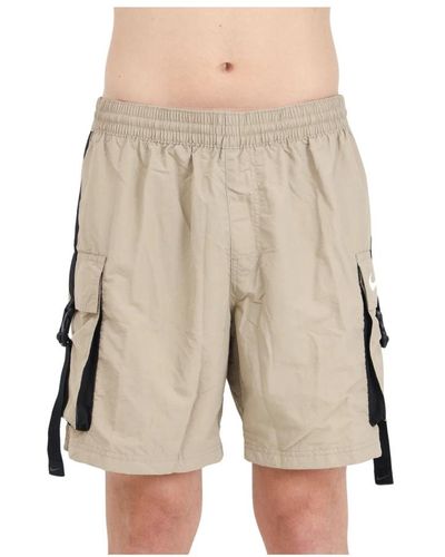 Nike Cargo beachwear shorts mit seitentaschen - Natur
