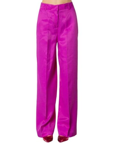 ACTUALEE Wide Trousers - Pink