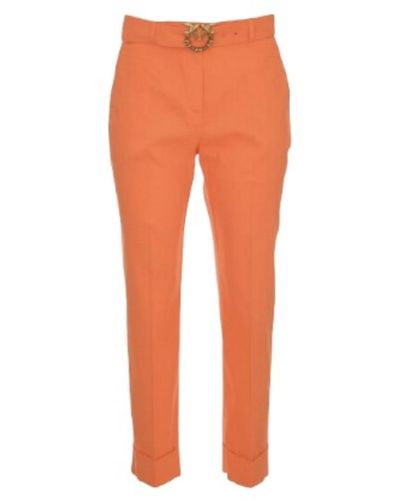 Pinko Trousers - Naranja