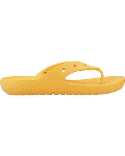Crocs™ Flip flops - Gelb