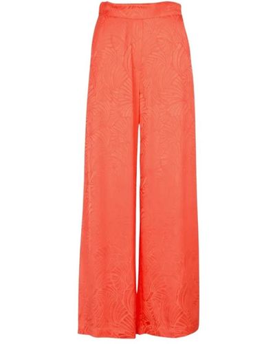 Suncoo Wide Trousers - Red
