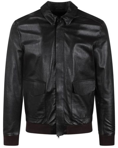 Brian Dales Leather Jackets - Black