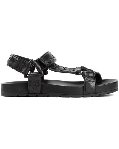 Bottega Veneta Flat Sandals - Black