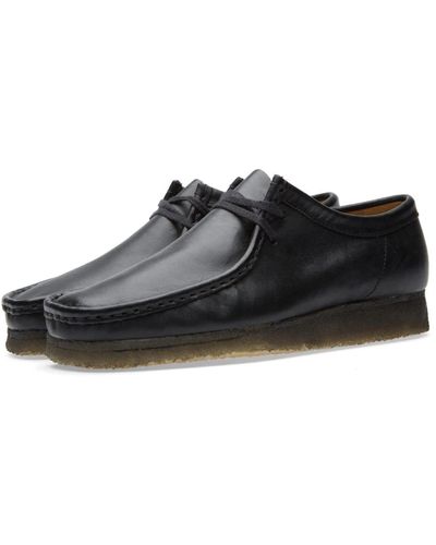 Clarks Shoes > flats > laced shoes - Noir