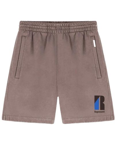 Represent Shorts > casual shorts - Gris