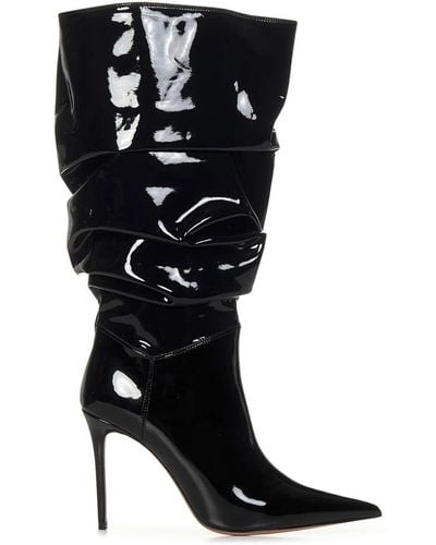 AMINA MUADDI Heeled Boots - Black