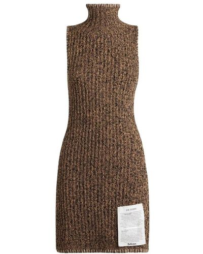 Ballantyne Knitted Dresses - Brown