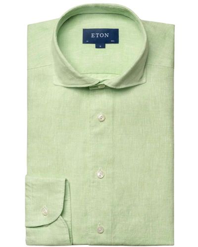 Eton Casual Shirts - Green