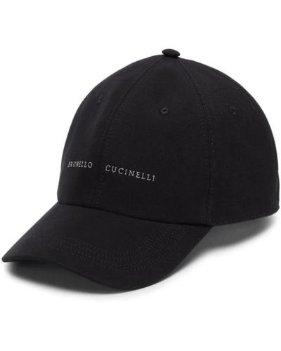 Brunello Cucinelli Caps - Black