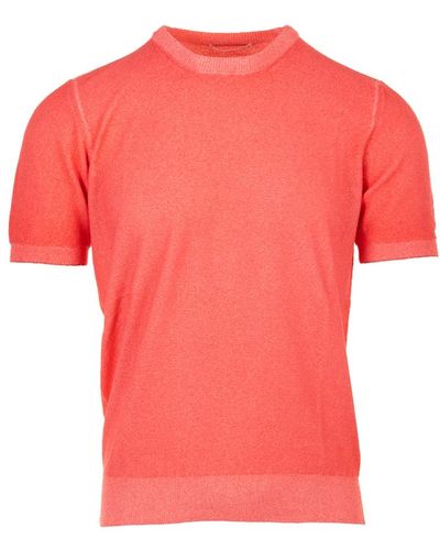 Kangra T-shirt e polo rossi - Rosa