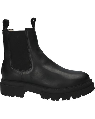 Blackstone Stylische chelsea boots - schwarz stone